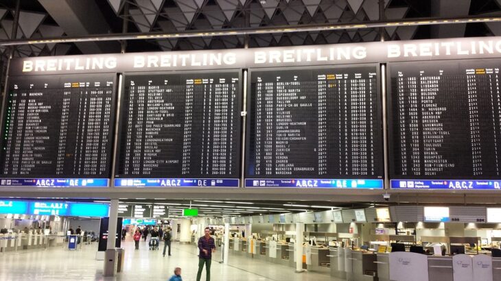 Abflughaffe Airport