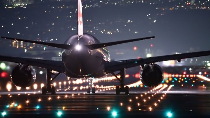 Start eines Flugzeuges